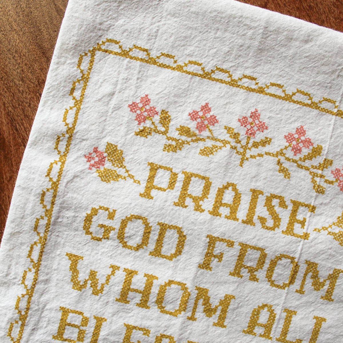 Doxology Hymn Tea Towel