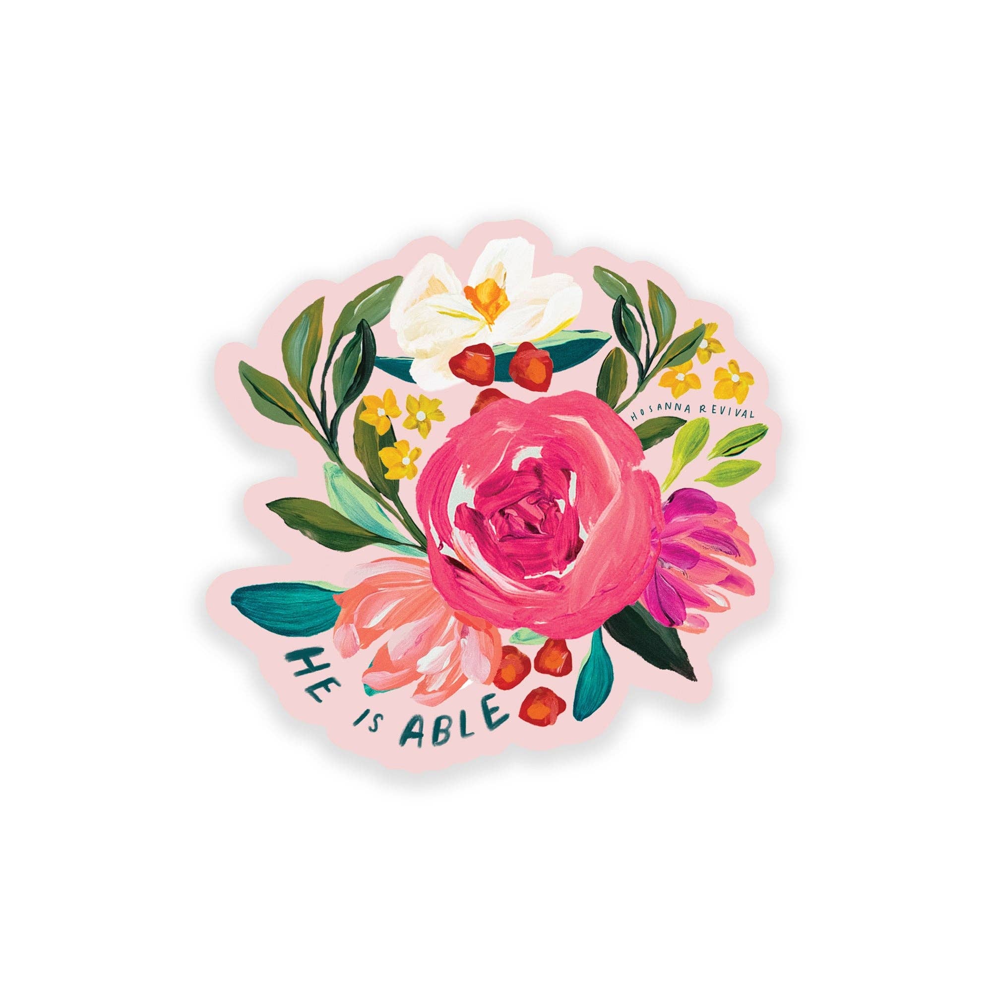 Sticker: He Is Able