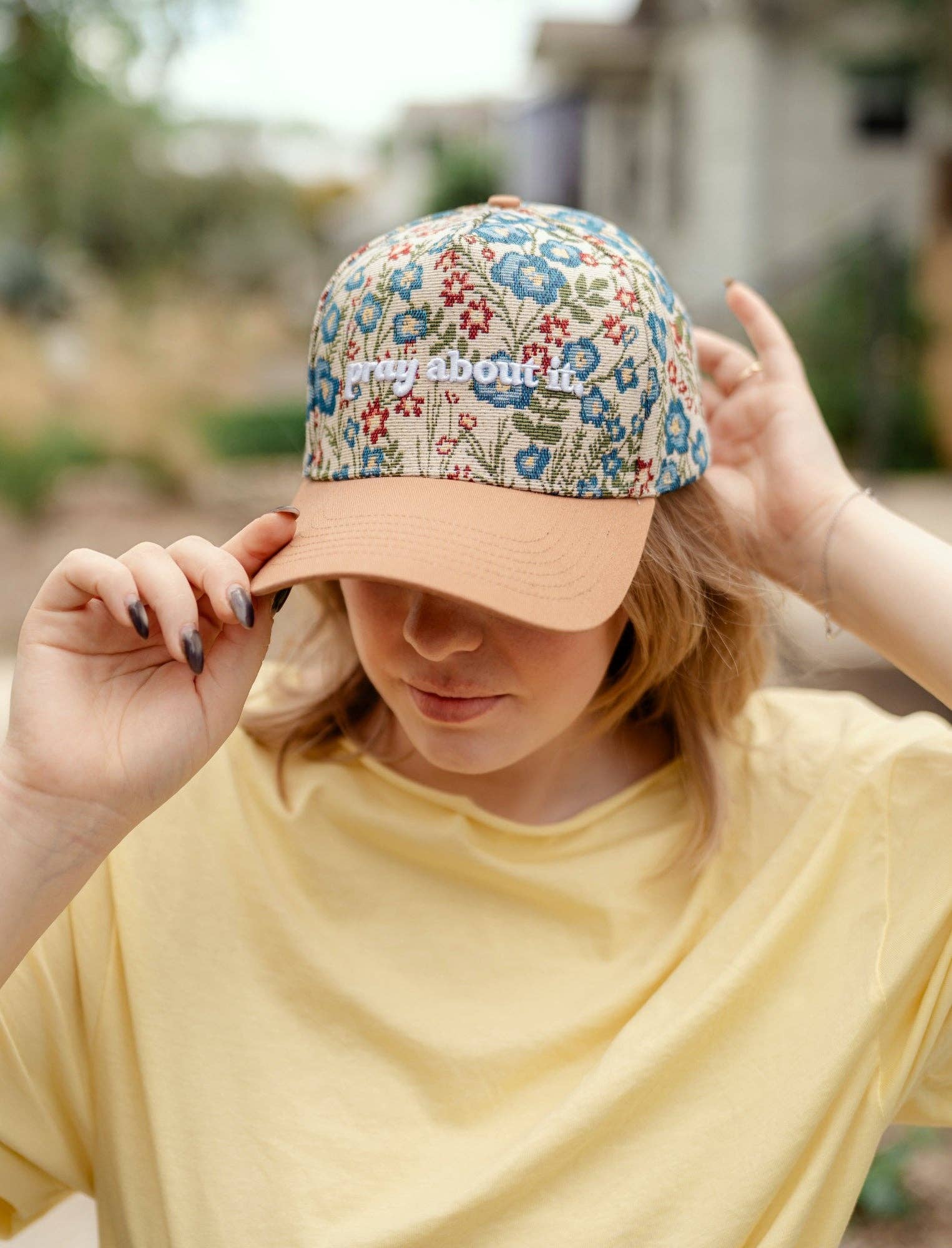 NEW! Hat: Pray about it