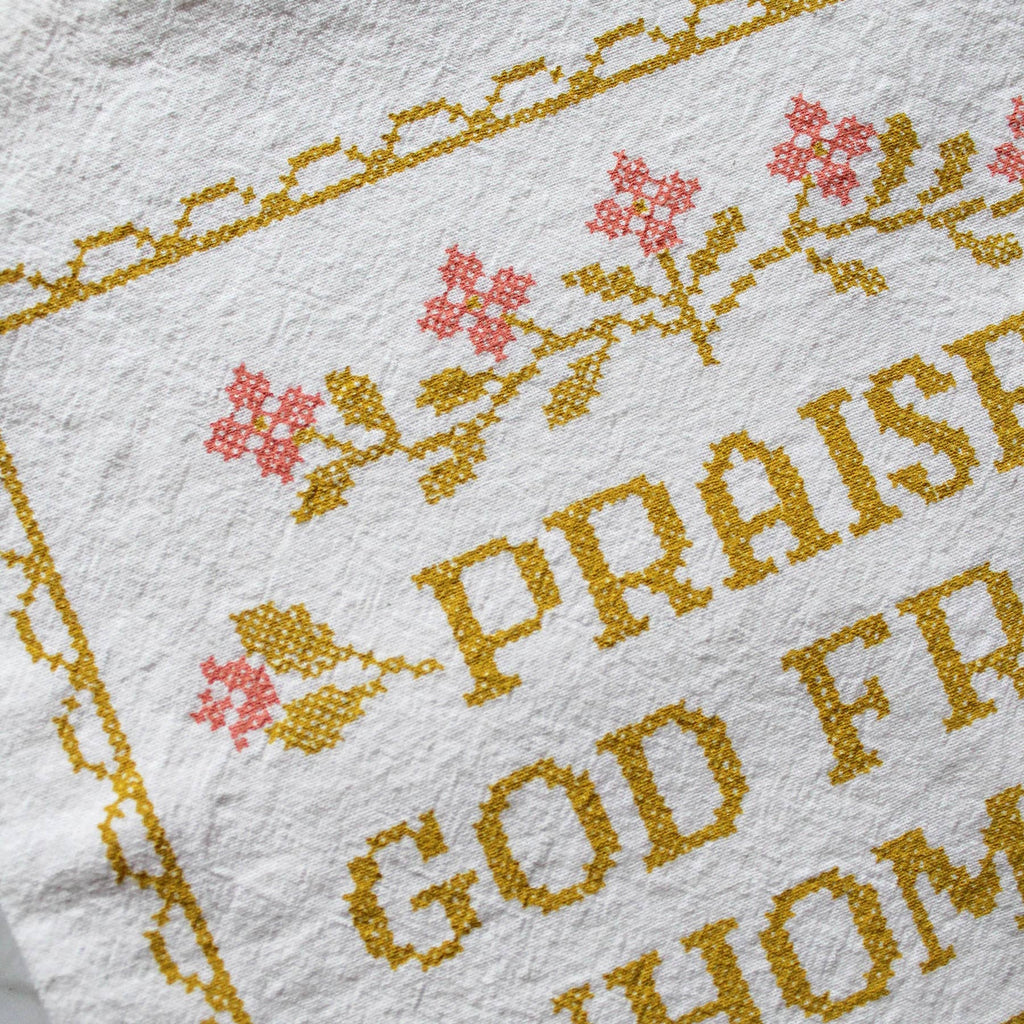 Doxology Hymn Tea Towel
