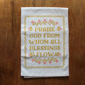 Doxology Hymn Tea Towel
