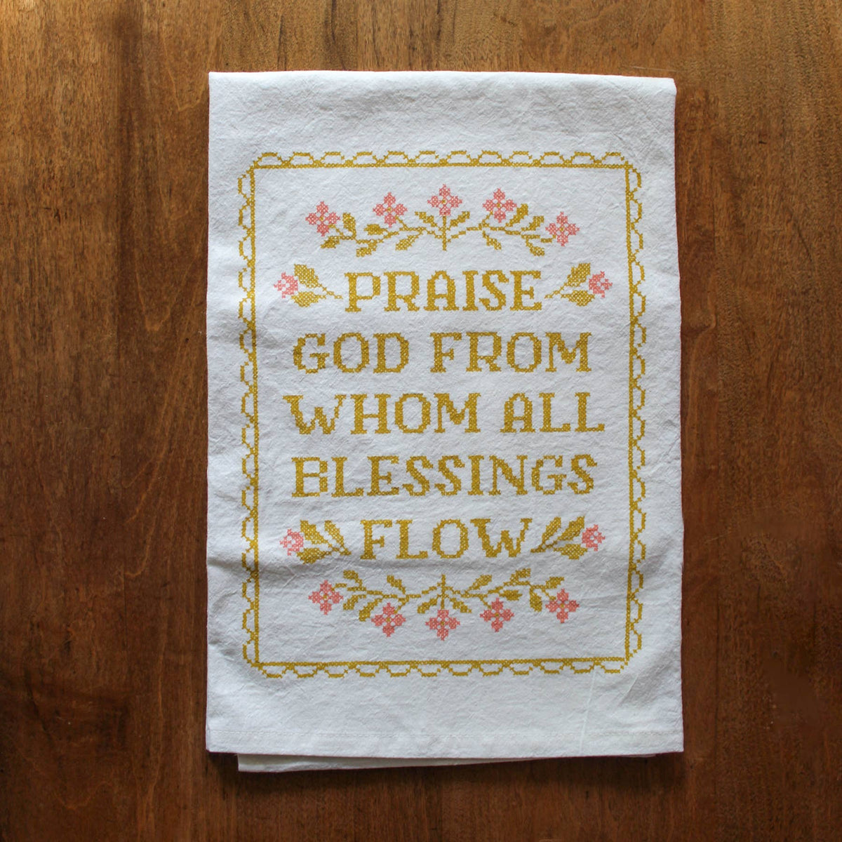 Doxology Hymn Tea Towel