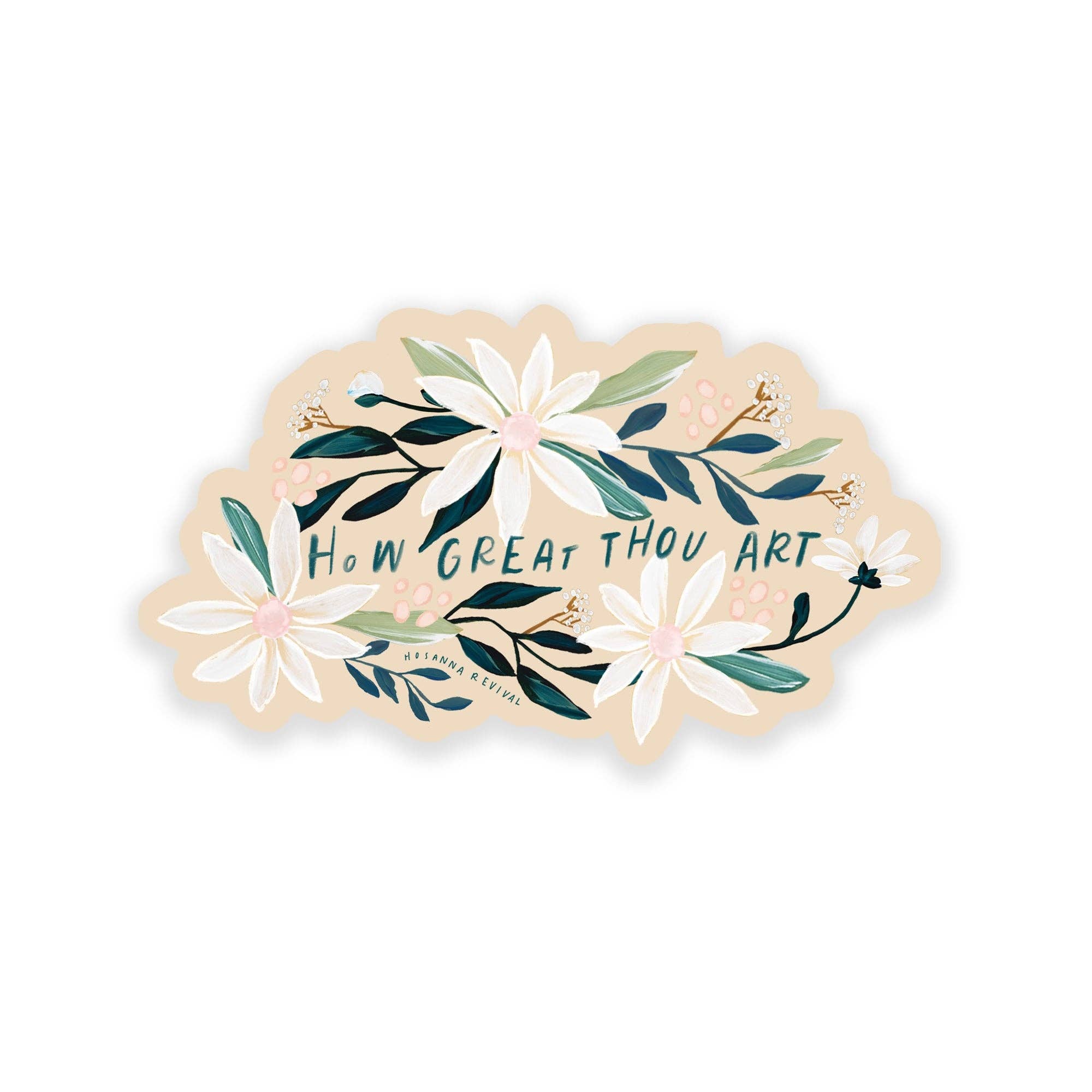 Sticker: How Great Thou Art