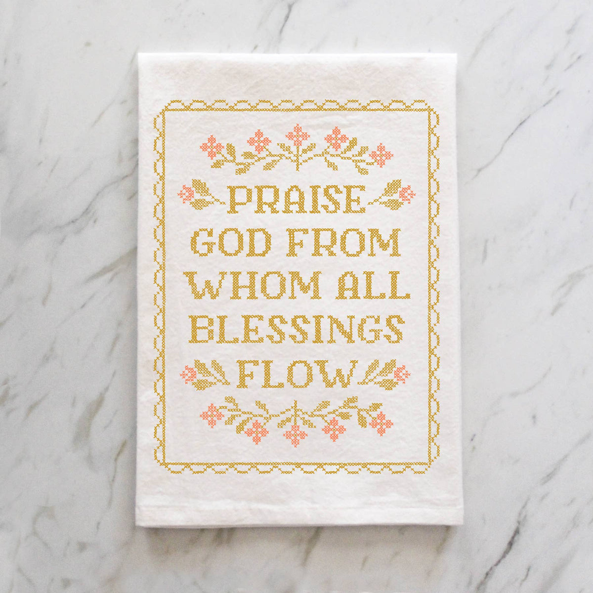 Doxology Hymn Tea Towel