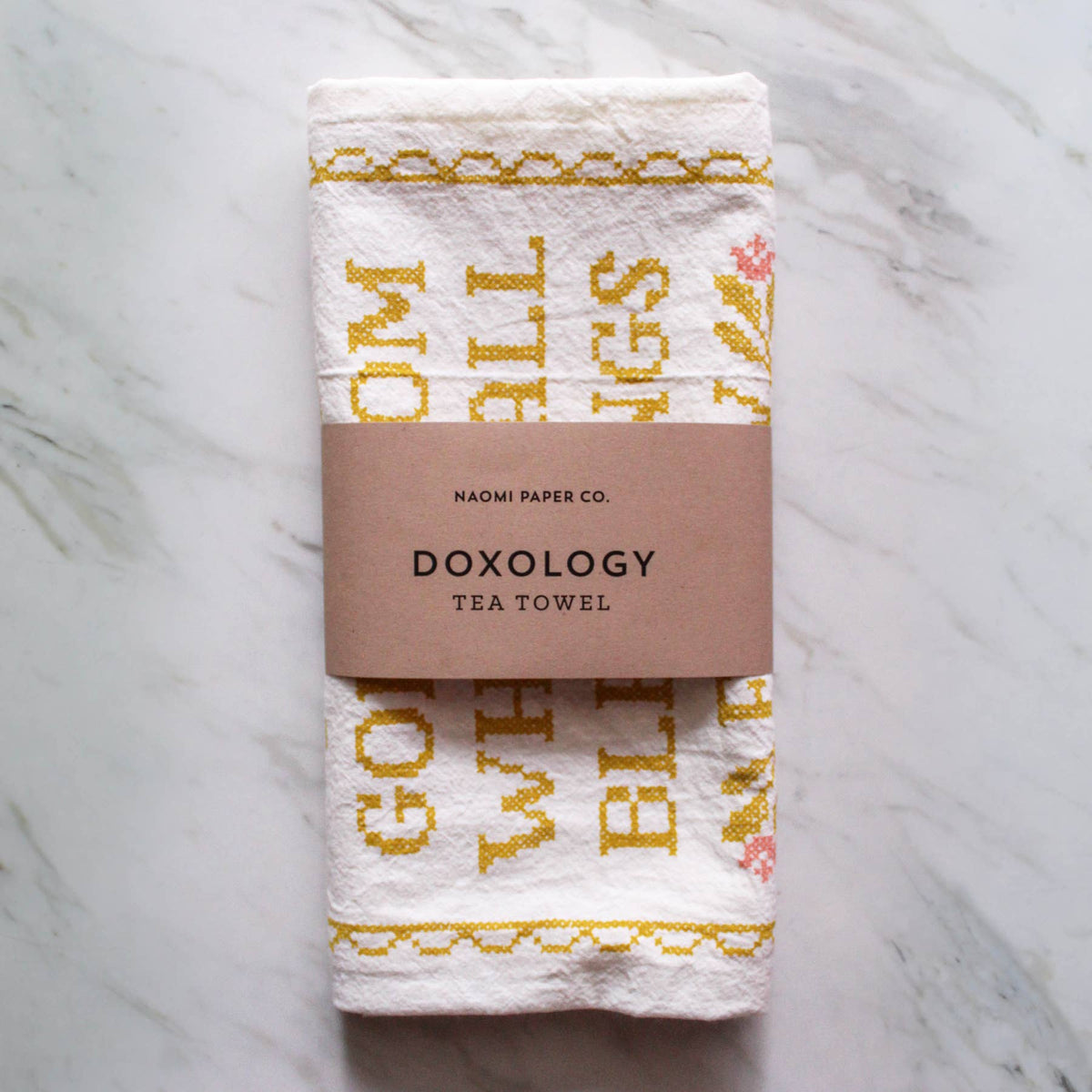 Doxology Hymn Tea Towel