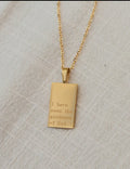 I Have Seen the Goodness of God 18kt Gold Necklace