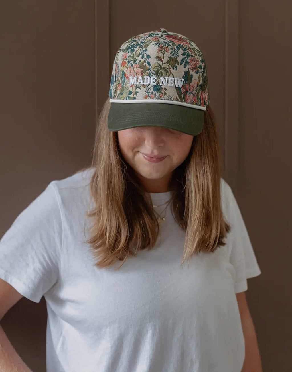 Made New Floral Tapestry Hat