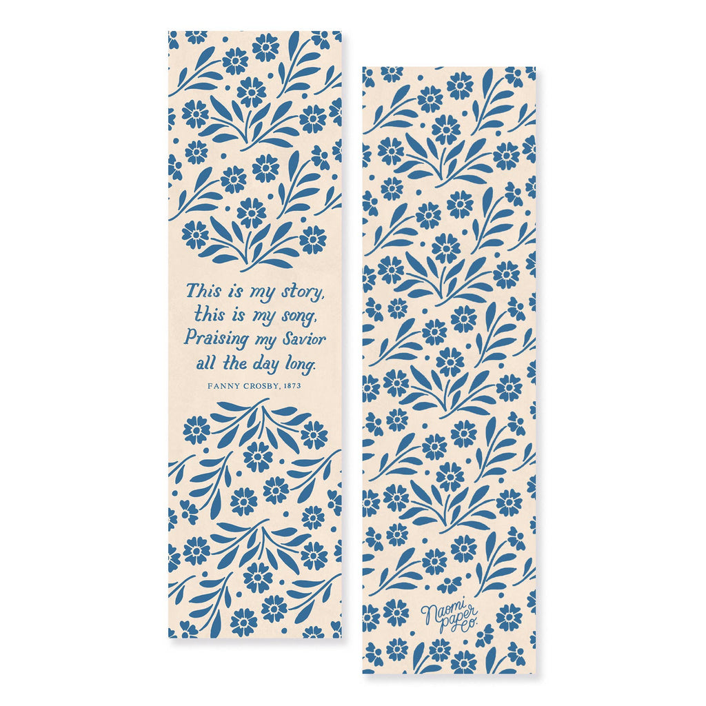 Blessed Assurance Hymn Bookmark