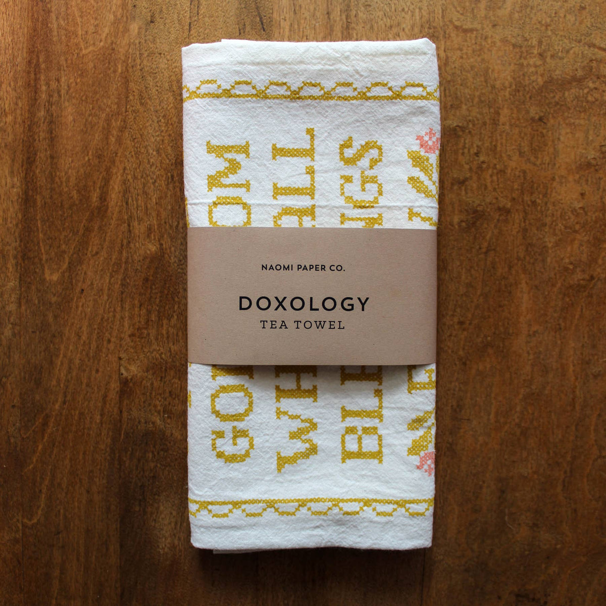 Doxology Hymn Tea Towel